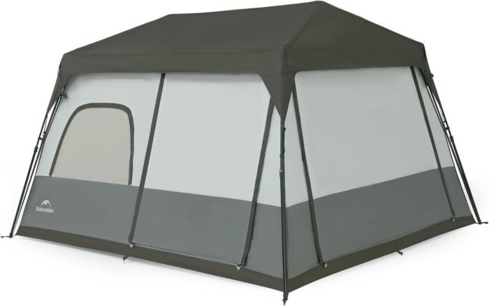 Naturehike Cape 4/6/8 Person Camping Tent, 60S Easy Setup Instant Tent Pop up Tent, Waterproof Large Tall 6/8 Person Tents for Camping, Car Camping - Image 2