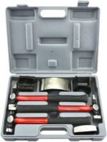 Neiko 20709A Heavy Duty Auto Body Hammer and Dolly Kit, 7 Piece - Image 2