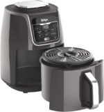 Ninja AF161 Max XL Air Fryer that Cooks, Crisps, Roasts, Bakes, Reheats and Dehydrates, with 5.5 Quart Capacity, and a High Gloss Finish, Grey - Image 2