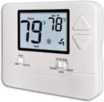 Non-Programmable Thermostats for Home Conventional Single-Stage Systems, up to 1 Heat/ 1 Cool (with White Backlight) - Image 2