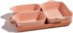 Our Place Bakeware Set | 5-Piece Nonstick, Toxin-Free, Ceramic, Cast Aluminum Set with Oven Pan, Bakers, & Oven Mat | Space-Saving Nesting Design | Oven-Safe | Bake, Roast, Griddle and more | Spice - Image 2