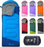 PTEROMY Sleeping Bags for Adults, Lightweight Water Resistant Backpacking Camping Sleeping Bag for Warm Cold Weather, Camping Essentials for Hiking Outdoor Travel - Image 2