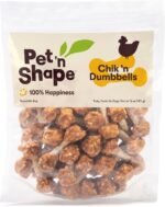Pet 'n Shape Chik 'n Rice Dumbbells - Natural Dog Treats, Chicken, 1 Pound - Image 2