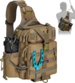 Piscifun Fishing Backpack with Rod Holder, Lightweight Sling Bag Storge Gear and Equipment - Image 2