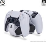 PowerA Twin Charging Station for Dualsense Wireless Controllers, Charge, Sony PlayStation, PS5, Officially Licensed - Image 2