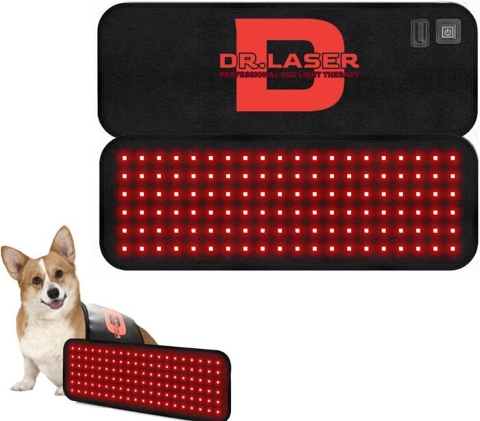 Red Light Therapy Belt for Pets, Portable Red Light Therapy for Dogs,Wearable Red Infrared Light Therapy Devices for Dogs Tissue Repair, Joint & Back Pain - Image 2