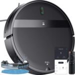 Robot Vacuum and Mop Combo 2300Pa for Pet Hair | Robotic Vacuum Cleaner with WiFi/Alexa/App | Auto Recharge & Tangle-Free | Ultra-Slim Quiet 2.8" for Hard Floors, Low-Pile Rugs - Image 2