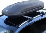 Rooftop Cargo Box Carrier,Dual-Side Opening Roof Mount Travel Luggage Storage Capacity,165Lbs Weight Capacity with Secure Straps&Keys, Vehicle Hard-Shell Carriers,Black - Image 2