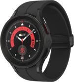 SAMSUNG Galaxy Watch 5 Pro 45mm Bluetooth Smartwatch w/Body, Health, Fitness and Sleep Tracker, Black (Renewed) - Image 2