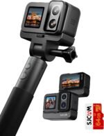 SJCAM SJ20 Ultra Night Vision,4K Handheld Action Cam,8H Power use,Dual Lens 4K,Wide-Angle FOV,Low Light Motion,Super Stabilization,8X Zoom,30M Underwater Camera for Snorkling,Surfing,Diving - Image 2