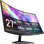 Sceptre New 27-inch Curved 240Hz Gaming Monitor 1500R DP x2 HDMI x2 Build-in Speakers Machine Black 2026 (C275B Series) - Image 2