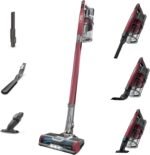 Shark Cordless Vacuum Cleaner, HEPA Filter, Lightweight, Portable, Rechargeable, Pet Hair Pickup, Removable Handheld, Crevice, Upholstery & Dusting Brush Included, 40-min runtime, Red, IZ362H - Image 2