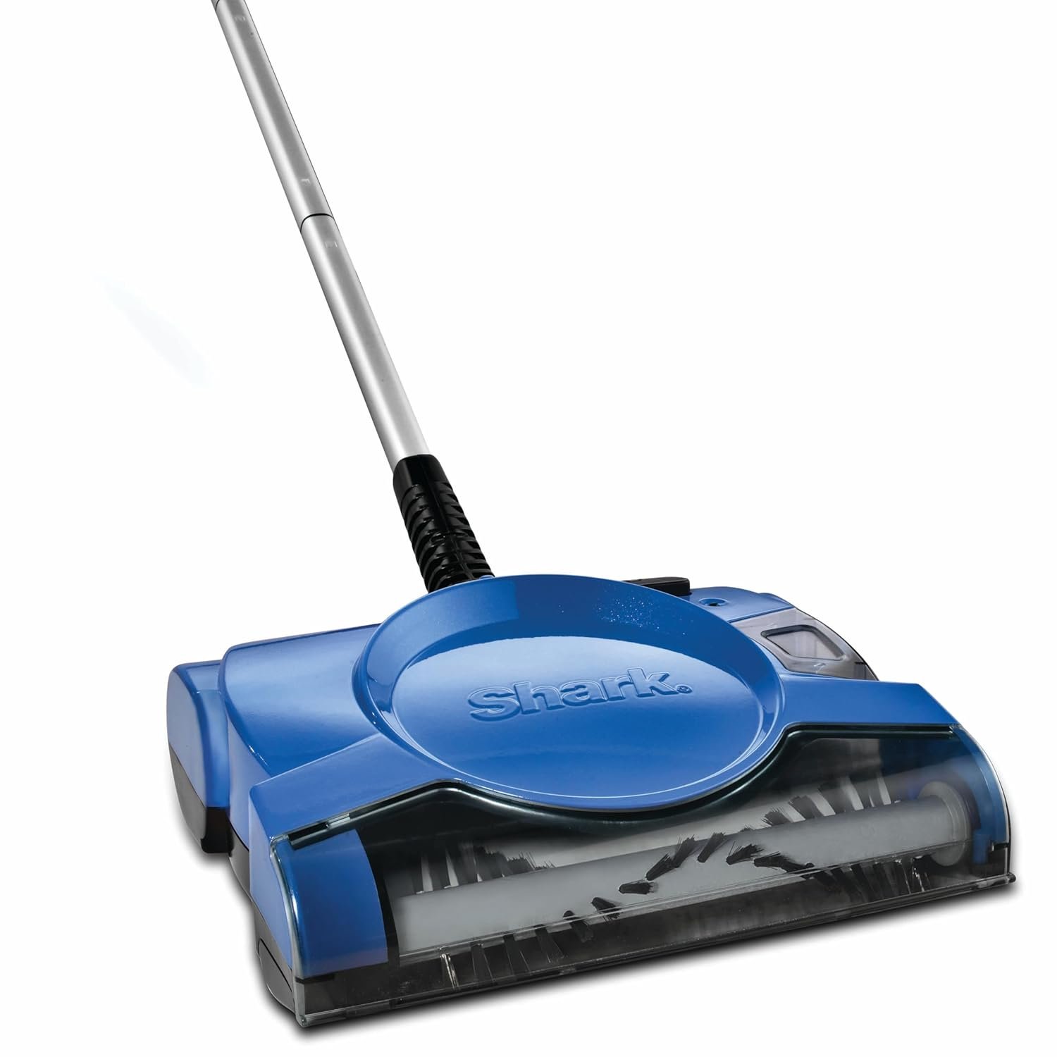 Shark Rechargeable Floor Sweeper, Motorized Brushroll, Compact Swivel Design, Easy-Empty Dust Cup, 10" Cleaning Path, Powerful Debris, Dust & Pet Hair Pickup, for All Floor Types, Blue, V2700Z - Image 2
