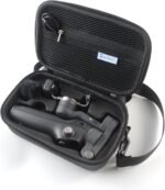 Skyreat Osmo Mobile 7P Case,PU Leather Portable Storage OM 7P / OM 8 Case Shoulder Bag for DJI Osmo 8/7 Smartphone Gimbal Stabilizer Accessories - Image 2