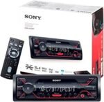 Sony DSX-A410BT Single Din Bluetooth Front USB AUX Car Stereo Digital Media Receiver (No CD Player) - Image 2