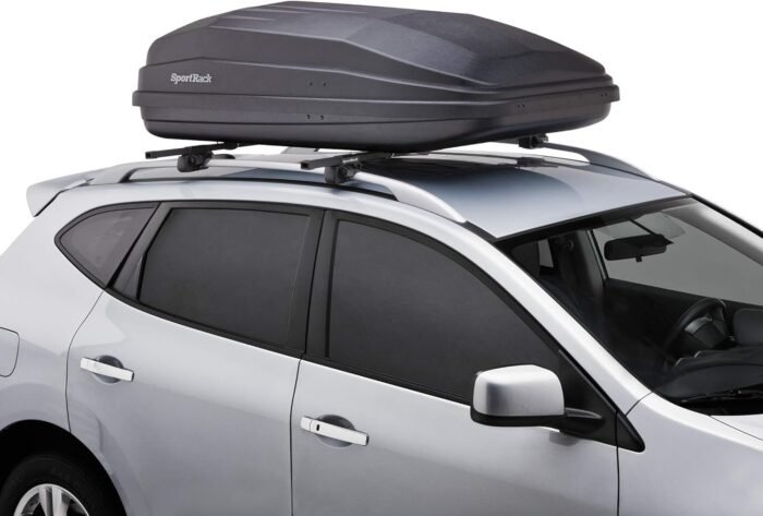 SportRack Vista XL Rear Opening Cargo Box,Black - Image 2