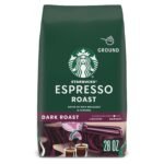 Starbucks Ground Coffee, Dark Roast Coffee, Espresso Roast, 100% Arabica, 1 bag (28 oz) - Image 2