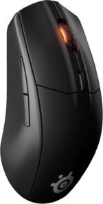 SteelSeries Rival 3 Wireless Gaming Mouse – 400+ Hour Battery Life – Dual Wireless 2.4 GHz and Bluetooth 5.0 – 60 Million Clicks – 18,000 CPI TrueMove Air Optical Sensor,Black - Image 2