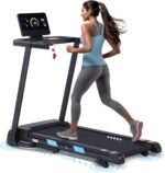 Treadmills for Home, 350 lbs Capacity, 10 MPH, 3.0HP Incline Treadmill with Bluetooth APP, 17 * 46" Belt, Running Threadmills Machine, LCD Display, 36 Programs - Image 2