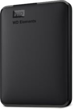 WD 6TB Elements Portable External Hard Drive for Windows, USB 3.2 Gen 1/USB 3.0 for PC & Mac, Plug and Play Ready - WDBHJS0060BBK-WESN - Image 2