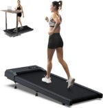 WELLFIT Walking Pad Treadmill with 10% Incline, Under Desk Treadmills for Home Office, Portable Small Walking Pad with Remote Control, 265 lbs Capacity, 2.5HP, Work with KINOMAP Apple Health - Image 2