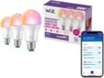 WiZ Connected Smart Light Bulbs, Sunset to Sunrise Automation + Motion Detection + Control with Voice or App, Full Color A19 60W 800LM Indoor, Matter Compatible -3 Pack - Image 2
