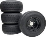 eCustomrim 4-Pack 8" 18X8.50-8 Black Golf Cart Tire And Wheel Fits E-Z-GO, ClubCar, Cushman, Yamaha, EZGO - 2 YEAR WARRANTY - Image 2