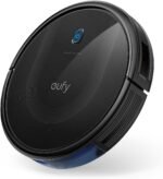 eufy Like-New BoostIQ RoboVac 11S MAX, Robot Vacuum Cleaner, Super-Thin, Powerful Suction, Quiet, Self-Charging Robotic Vacuum Cleaner, Cleans Hard Floors to Medium-Pile Carpets, Black (Renewed) - Image 2