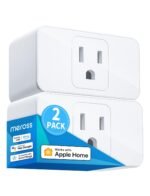 meross Smart Plug Mini, 15A & Reliable Wi-Fi, Support Apple HomeKit, Siri, Alexa, Echo, Google Assistant and Nest Hub, App Control, Timer, No Hub Needed, 2.4G WiFi Only, 2 pack - Image 2