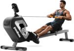pooboo Rowing Machine, Max 350 LBS Magnetic Rower with APP and LCD Monitor, Tablet Holder, Upgraded Rowing Machines for Home use - Image 2