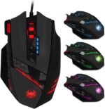 12 Programmable Buttons C12 Gaming Mouse, AFUNTA Laser Double-Speed Adjustment 8000DPI Mice Support 4 Level Switch - Image 2