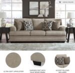 Signature Design by Ashley Stonemeade Casual Sofa with 4 Toss Pillows, Light Brown - Image 4