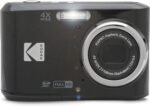 KODAK PIXPRO Friendly Zoom FZ45-BK 16MP Digital Camera with 4X Optical Zoom 27mm Wide Angle and 2.7" LCD Screen (Black) - Image 4