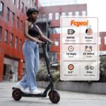 Electric Scooter, 1500W/1000W/500W Peak Powerful Motor, 28/25/18 MPH, 28/23/21 Miles, 10"/9.3"/8.5" Pneumatic Tires, UL2272 Certified, Headlight, Foldable Commuting Electric Scooter for Adults - Image 3