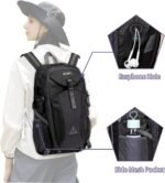 MOSISO Hiking Backpack,40L Waterproof Lightweight Backpack for Hiking Camping Outdoor Sports,Travel Daypack Men Women - Image 6