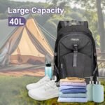 MOSISO Hiking Backpack,40L Waterproof Lightweight Backpack for Hiking Camping Outdoor Sports,Travel Daypack Men Women - Image 7