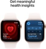 Apple Watch Series 11 [GPS 42mm] Smartwatch with Rose Gold Aluminum Case with Light Blush Sport Band - S/M. Sleep Score, Fitness Tracker, Health Monitoring, Always-On Display, Water Resistant - Image 5