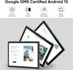 Tablet 10 inch Android 15 Tablets, 3GB RAM 64GB ROM 1TB Expand, Quad-Core Processor, 1280x800 LCD Touch Screen, WiFi 5, Dual Camera, BT5.0, 6000mAh Battery (Black) - Image 4