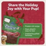 Blue Buffalo Nudges Grillers Dog Treats, Steak, 5-oz. Seasonal Bag - Image 4