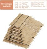 Imperius Mattress Support Wooden Bunkie Board/Bed Slats/Queen Bed Board Under Mattress Support 80"x 57" Queen Size - Image 3