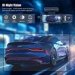 1080P Dash Camera Front and Inside,Dashcams for Cars with IR Night Vision Loop Recording G-Sensor 24Hr Parking (1080 P Front and Inside) - Image 5