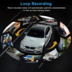 1080P Dash Camera Front and Inside,Dashcams for Cars with IR Night Vision Loop Recording G-Sensor 24Hr Parking (1080 P Front and Inside) - Image 6