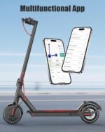 Electric Scooter for Adults, Peak 500W/650W Motor, 19/21 MPH Max Speed, 21/23 Miles Range, 36V Battery, 8.5" Solid Tires, App Control, Lightweight, Foldable Electric Scooter for Commuting, UL2272 - Image 6