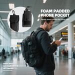 Tactical Backpack Military Army Daypack - Assault Pack for Men Molle Backpacks Bug Out Bag 3 Day Pack for Hiking Camping Travel Hunting Rucksack Trekking Black - Image 3