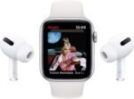 Apple Watch Series 6 (GPS, 40mm) - Gold Aluminum Case with Pink Sand Sport Band (Renewed) - Image 6