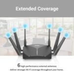 D-Link WiFi Router AC3000 Mesh Smart Internet Network Voice Control, MU-MIMO Tri Band Gigabit Gaming Mesh (DIR-3040-US) - Image 3