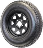 eCustomrim 2-Pack Trailer Tire Rim ST205/75D15 15 in. Load Range C 5 Lug Black Spoke Wheel - 2 Year Warranty w/Free Roadside - Image 7