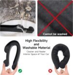 Car Seat Gap Filler Set of 2, Soft Foam Multifunctional Seat Side Gap Filler with Organizer & Hook Function, 3in1 Gap Stopper Universal Fit Car SUV Truck Fill The Gap Between Seat & Console - Image 6