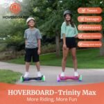 Hoverboard with Music Speaker, 6.5" LED Wheels Lights Self Balancing Scooter, Max 5/6 Miles Range & 6.2mph Powered by Dual 200W/250W Motor, UL2272 Certified, Hover Board Present for Kids - Image 5