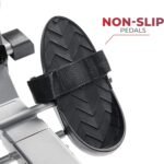 Sunny Health & Fitness Rower w/Long Slide Rail, Cardio Rowing Equipment for Home Gym Training w/LCD Monitor & Device Holder, Optional Free SunnyFit App Bluetooth Connection - Image 7